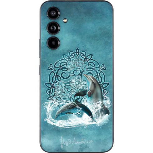 Brigid Ashwood Celtic Dolphin Galaxy A54 5G Skin
